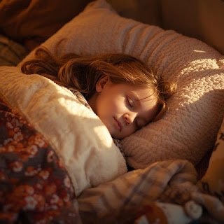 🌙 Sleep Support sleeping child, cosy bedroom environment (3)
